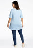 Tunic flare fit COTTON - light blue - #3