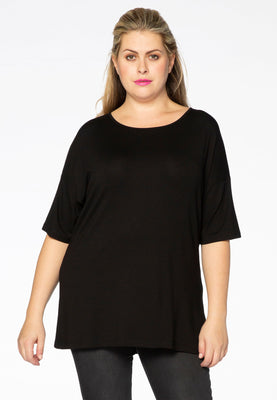 T-shirt VISCOSE - black  - #1