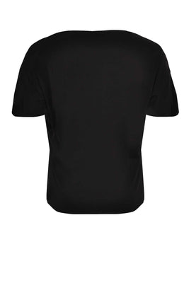 T-shirt VISCOSE - black  - #5