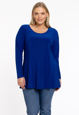 Tunic long sleeve flare DOLCE - indigo - #1