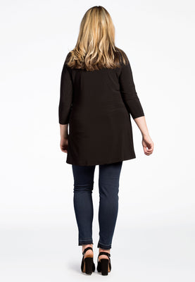 Tunic flare v-neck DOLCE - black  - #3