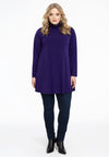 Tunic with col wide bottom - purple 