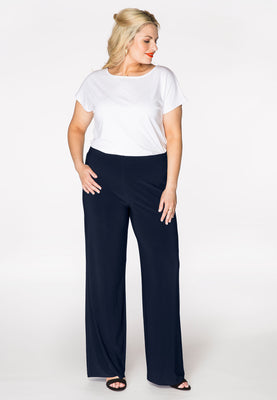 Wide leg trousers DOLCE - blue - #2