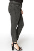 Jeans 7/8 leg zipper - grey  - #4