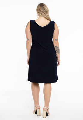 Dress sleeveless wide DOLCE - blue - #3