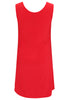 Dress sleeveless wide DOLCE - red  - #5