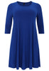 Dress A-line DOLCE - indigo - #4