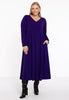 Dress Swing long sleeve DOLCE - purple  - #2