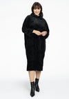 Dress PLUSH - black 