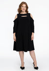 Dress cut outs DOLCE - black 