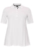 Polo shirt flare - white  - #4