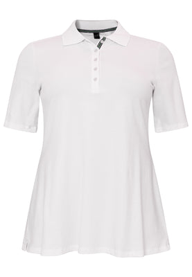 Polo shirt flare - white  - #4