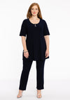 Tunic L zipper DOLCE - blue