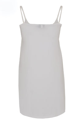 Slip dress spaghetti straps - white  - #2