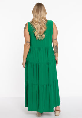 Dress puckering DOLCE - green  - #3