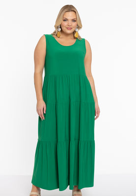 Dress puckering DOLCE - green  - #1