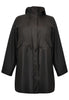 Raincoat with hood - black  - #4