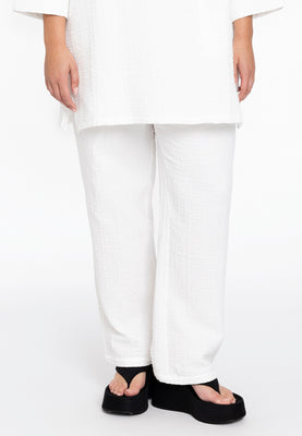 Trousers BUBBLE - white  - #1