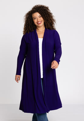 Cardigan DOLCE PLISSE - purple  - #1