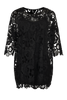 Tunic wide LACE - black  - #4