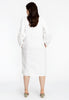 Blouse long LINEN - white  - #3