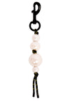 Key chain pearl - white 