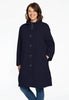 Raincoat hooded - blue