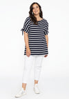 Tunic shoulder string BRETON - blue