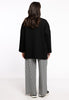 Pullover wide COZY - black  - #3