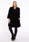 Tunic Swing collar DOLCE - black 