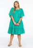 Dress flounces SOFT COTTON - green  - #2