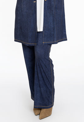 Trousers bootleg DENIM DOLCE - blue - #1